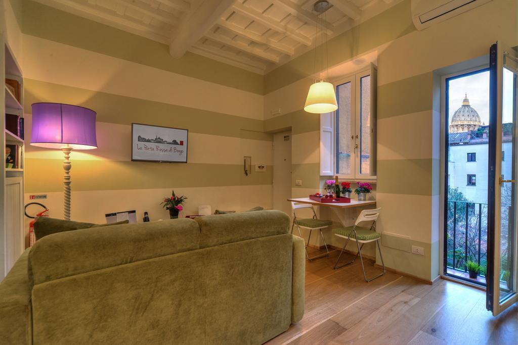 La Porta Rossa Di Borgo - Vatican Luxury Suite 로마 외부 사진